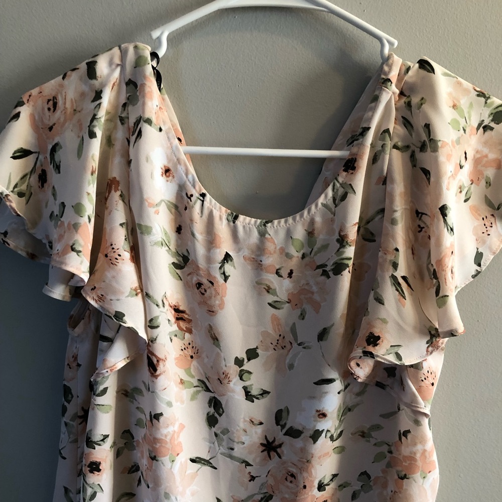 pink pastel blouse